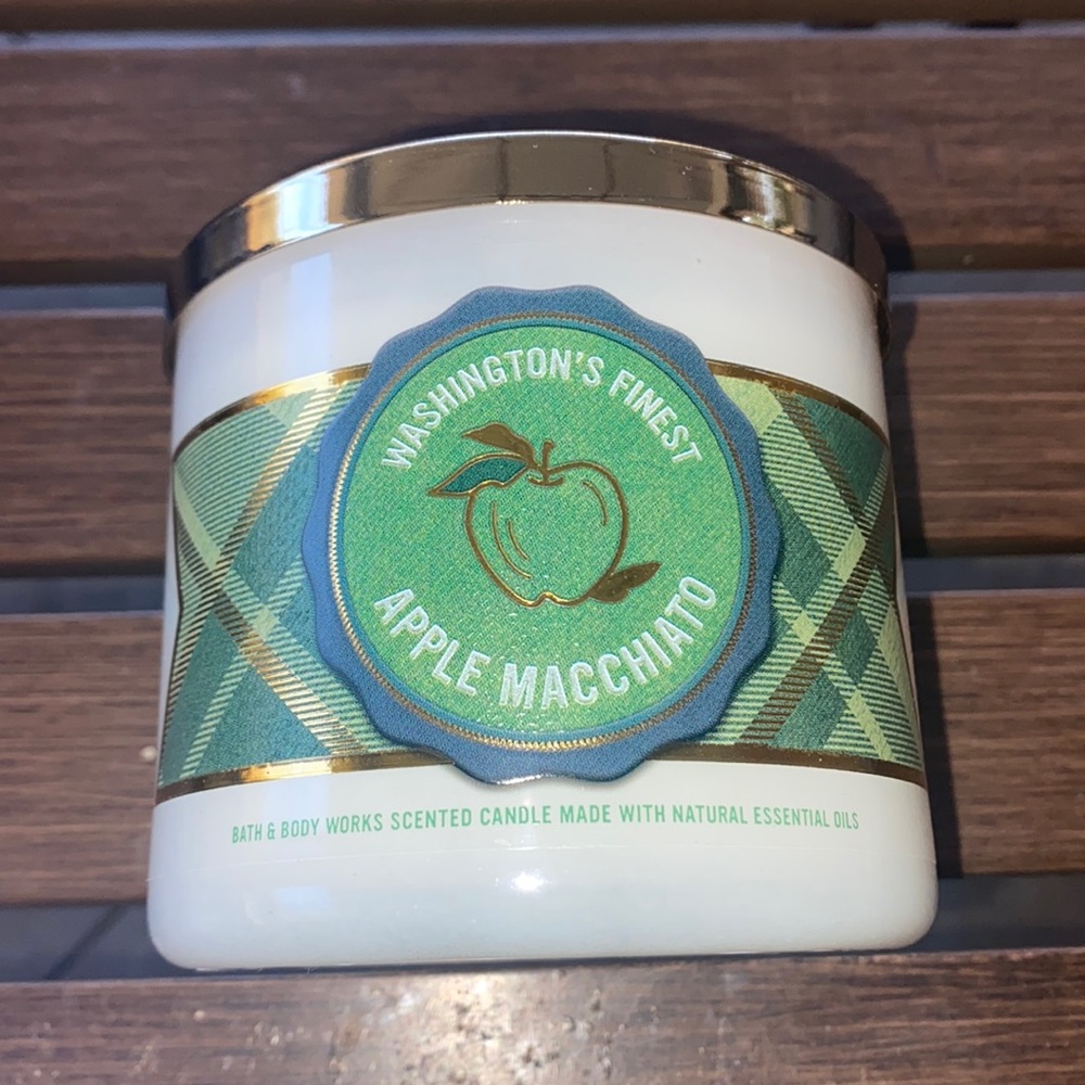 🍏 APPLE MACCHIATO CANDLE - Bath & Body Works/White Barn | Washington’s Finest